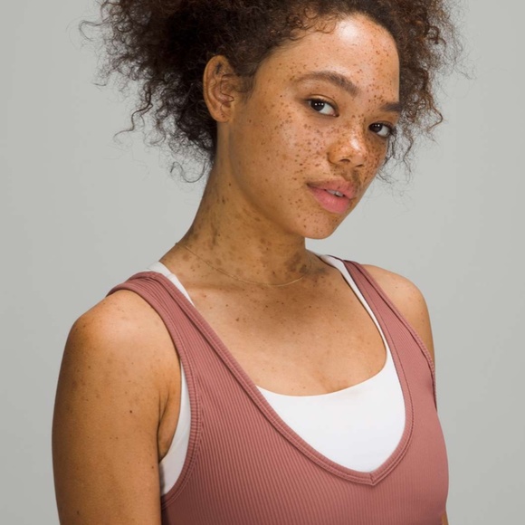 Lululemon Power Pivot Tank *Rib (Spiced Chai) - Picture 4 of 8